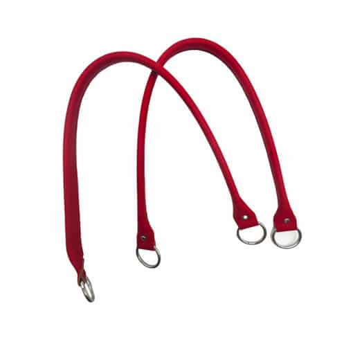 Manici 64 cm Ecopelle rosso