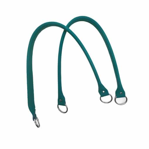 Manici 64 cm Ecopelle verde quarzo