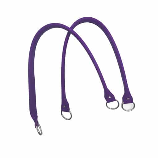 Manici 64 cm Ecopelle viola