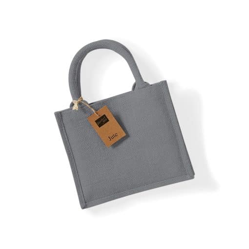 Borsa Juta W412 26 x 22 x 14 cm Grigio