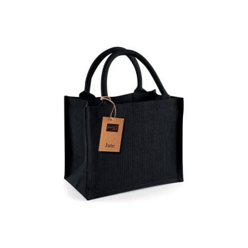 Borsa Juta W412 26 x 22 x 14 cm Nero