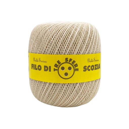 filo di scozia 16 tre sfere panna 0.585.10116 202