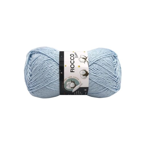 fiocco lame tre sfere azzurro chiaro