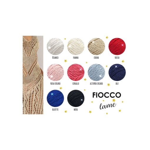 fiocco lame tre sfere cartella