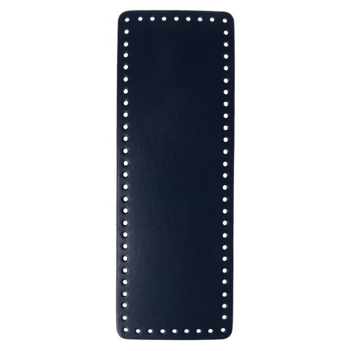 Fondo Borsa Rettangolare 31 x 11 cm Ecopelle Blu