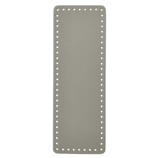 Fondo Borsa Rettangolare 31 x 11 cm Ecopelle Grigio