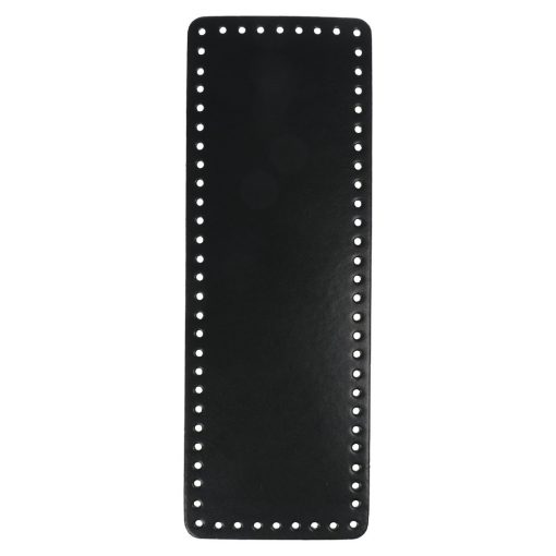 Fondo Borsa Rettangolare 31 x 11 cm Ecopelle Nero