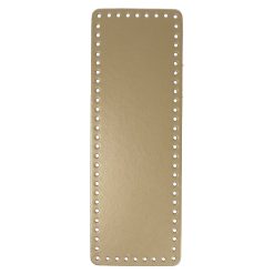Fondo Borsa Rettangolare 31 x 11 cm Ecopelle Oro