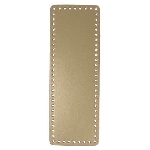Fondo Borsa Rettangolare 31 x 11 cm Ecopelle Oro