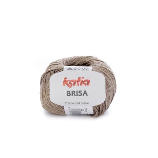 lana filato brisa knit cotone mercerizzato viscosa marrone primavera estate katia 22 g