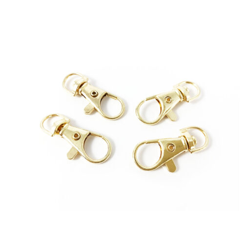 Moschettoni Ovali M44 3,5 Cm per Borse Oro
