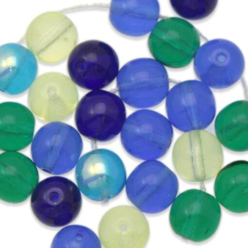 opt 600x600 gb20241 tondi vetro di boemia blue slash green mix 8mm