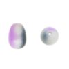 opt 600x600 gb21373 briolette di vetro white funky purple 11x8mm