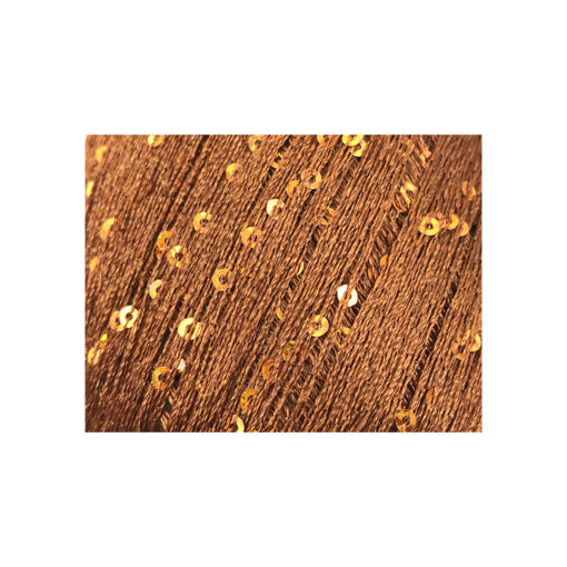 Paillettes Tre Sfere Filato Lurex con Pailettes 25 gr Rame Codice Colore 4215
