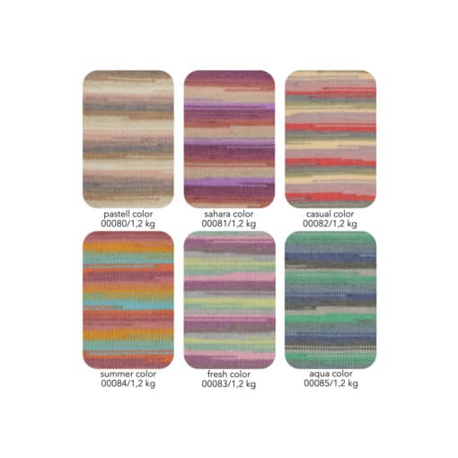 summer stripes schachenmayr cartella colori