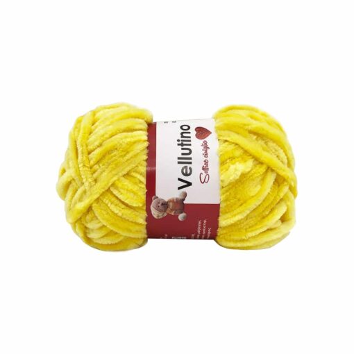 vellutino tre sfere giallo 12