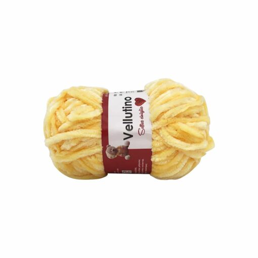 vellutino tre sfere giallo chiaro 1205