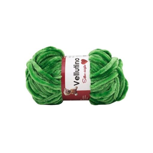 Vellutino Tre Sfere Ciniglia Poliestere 100% Verde 7740