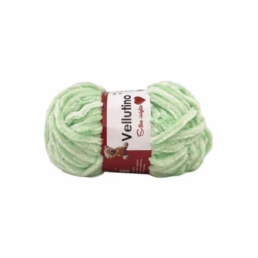 vellutino tre sfere verde acqua 2253