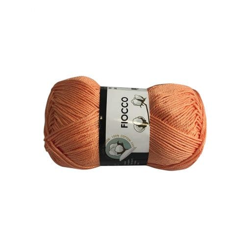 Fiocco Tre Sfere Cotone 100% Salmone Codice Colore 7271