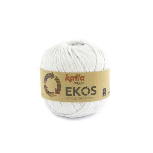 Ekos Katia Cotone Riciclato 50% Poliestere Riciclato 47% Altre fibre 3% Codice Colore 100