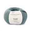 Silky Lace Katia Merino Extrafine Superwash 80% Seta 20% Verde Menta 170