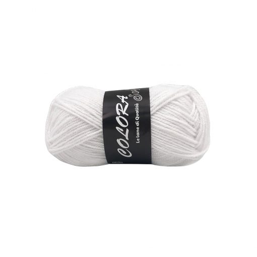 Colora Soft Tre Sfere Acrilico 100% Bianco 900