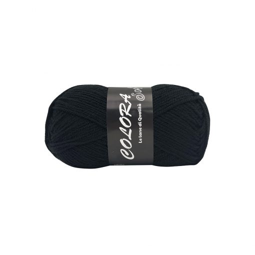 Colora Soft Tre Sfere Acrilico 100% Nero 1086