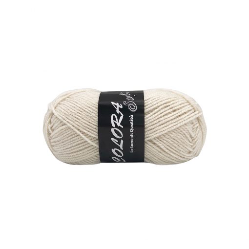 Colora Soft Tre Sfere Acrilico 100% Panna 1104