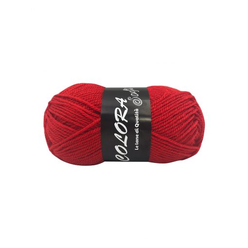 Colora Soft Tre Sfere Acrilico 100% Rosso 1132