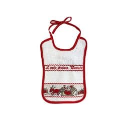 Bavaglino da Ricamare Il Mio Primo Natale