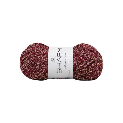 Sharm Tre Sfere Cotone 75% Poliestere 25% Bordeaux-Oro 12