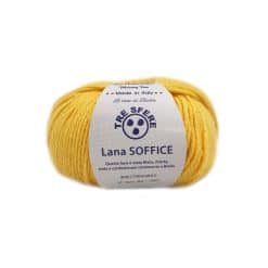 Soffice Tre Sfere Lana 50% Acrilico 50% Irrestringibile Giallo 331