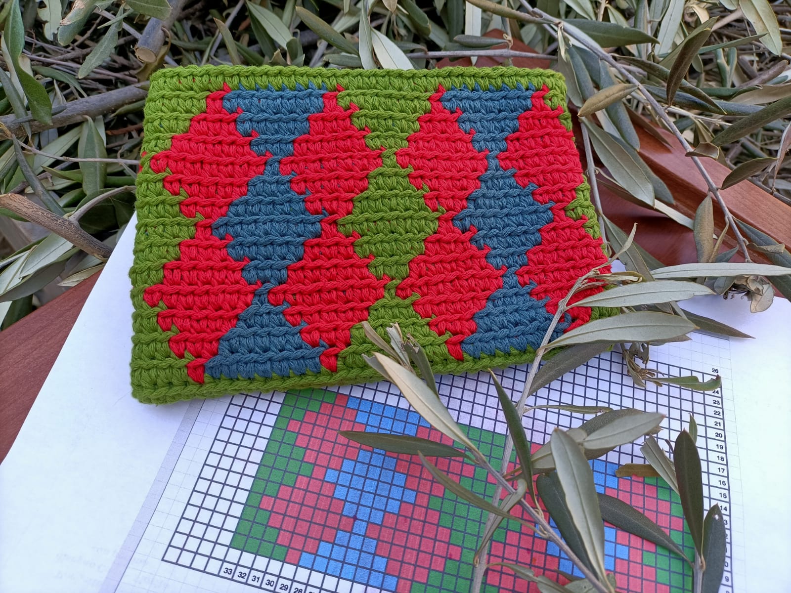 Tecnica tapestry crochet hotsell tutorial