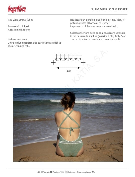 Tutorial e schema scritto bikini by Ester MissDIY Pagina 6 di 6