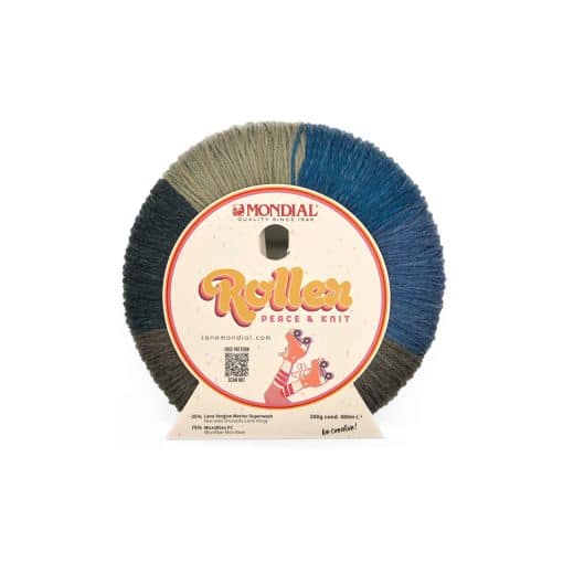 Roller Mondial Lana Vergine Merino Superwash 25% Microfibra PC 75% 387