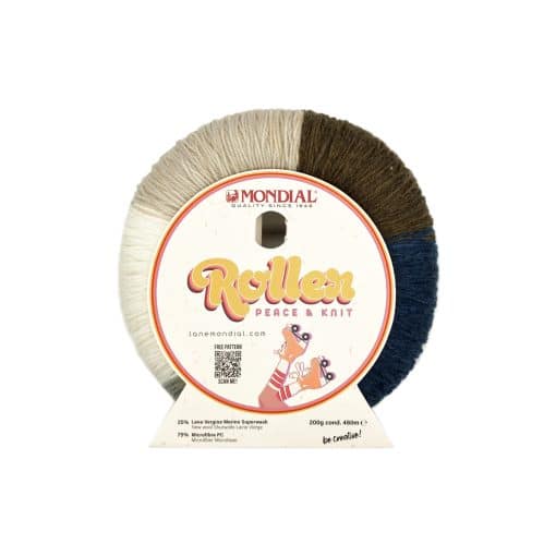 Roller Mondial Lana Vergine Merino Superwash 25% Microfibra PC 75% 391