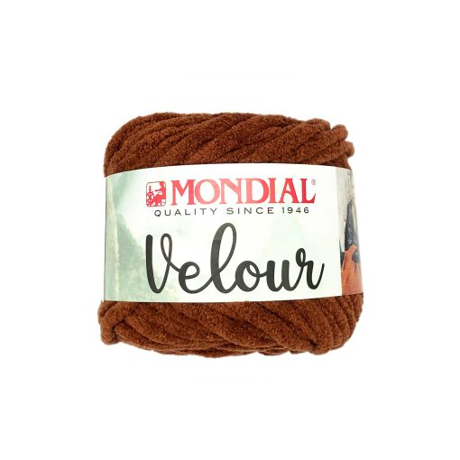 Velour Mondial Microfibra PL 100% Marrone 942