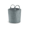 Borsa Tonda Feltro BG728M Grigio Melange
