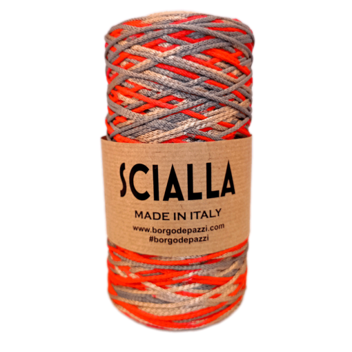 Scialla Borgo de Pazzi - Firenze Cordino Polipropilene 100% Multicolor Beige Rosso 8