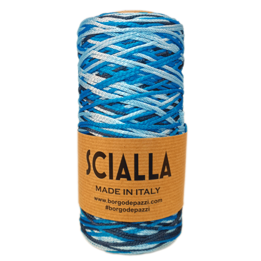 Scialla Borgo de Pazzi - Firenze Cordino Polipropilene 100% Multicolor Blu 5