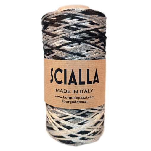 Scialla Borgo de Pazzi - Firenze Cordino Polipropilene 100% Multicolor Grigio 2