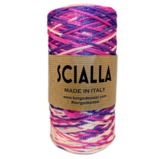 Scialla Borgo de Pazzi - Firenze Cordino Polipropilene 100% Multicolor Viola 6