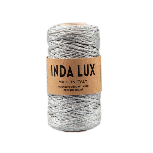 Inda Lux Borgo de Pazzi - Firenze Cordino Polipropilene 90% Lurex 10% Argento 1