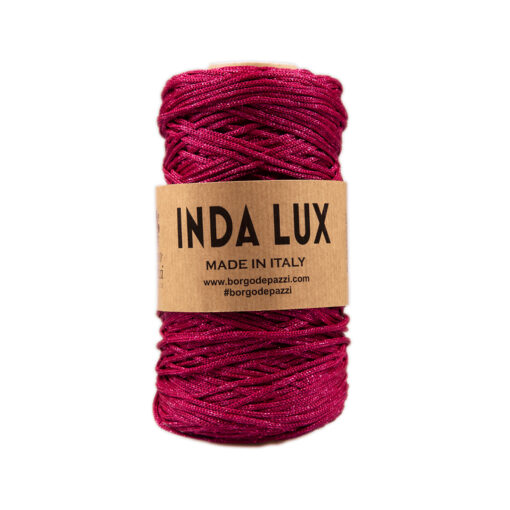 Inda Lux Borgo de Pazzi - Firenze Cordino Polipropilene 90% Lurex 10% Bordeaux 6