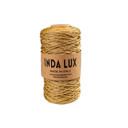 Inda Lux Borgo de Pazzi - Firenze Cordino Polipropilene 90% Lurex 10% Oro 34