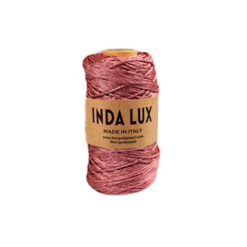 Inda Lux Borgo de Pazzi - Firenze Cordino Polipropilene 90% Lurex 10% Rosa Cipria 33