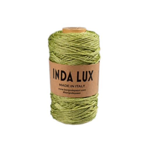 Inda Lux Borgo de Pazzi - Firenze Cordino Polipropilene 90% Lurex 10% Verde Acido 21