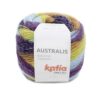 Australis Katia Acrilico 70% Lana 30% Lilla-Blu acqua-Pistacchio - 204