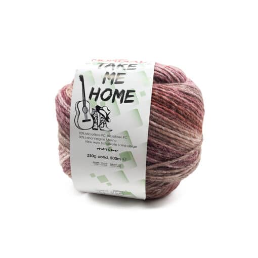 Take Me Home Mondial Lana Vergine Merino 30% Microfibra PC 70% Rosa Baby Ciclamino 656